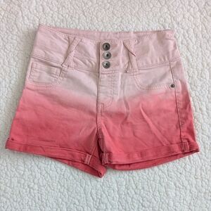 SO Kids Pink Ombre Gradient Shorts